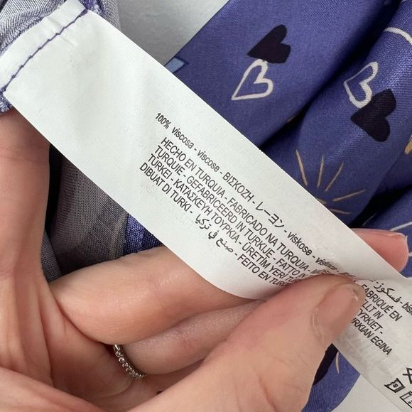 Zara Sun and Moon Satin Mini Dress - Picture 7 of 8